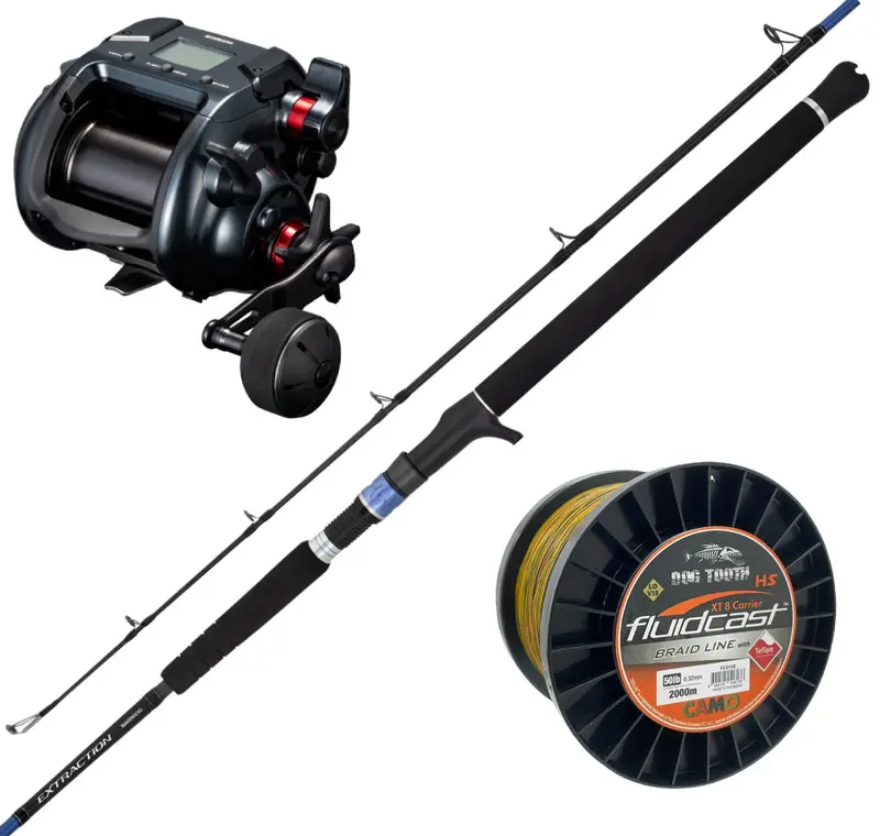 Shimano Plays 4000A Electric Fishing Combo – Pre-Spooled With Line 1