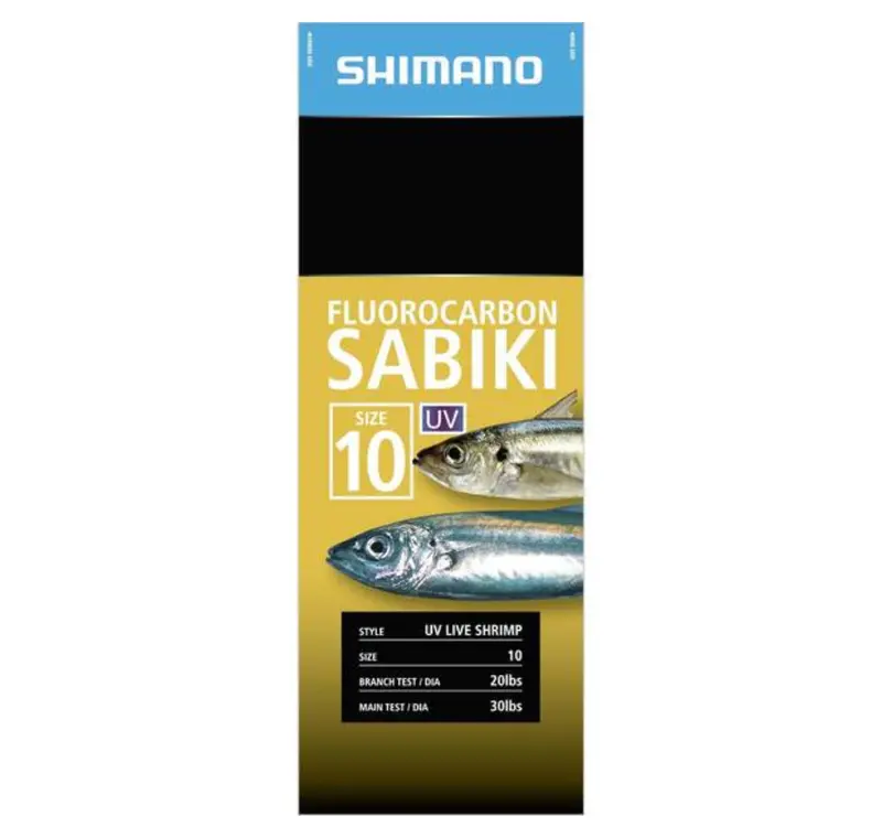 Shimano Sabiki Rig – Size 10 Pre-Rigged Bait Assembly