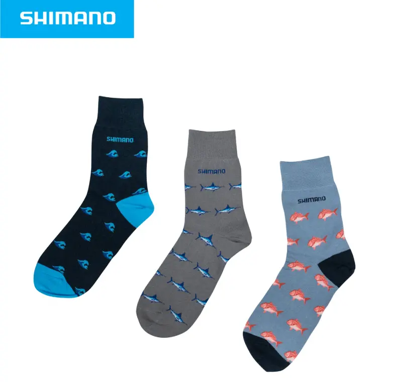 Shimano Three-Piece Dress Sock Pack – Premium Cotton Blend 1