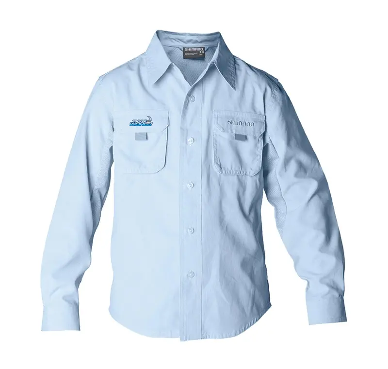 Shimano Tw Kids Vented Fishing Shirt – Skyway Blue 1