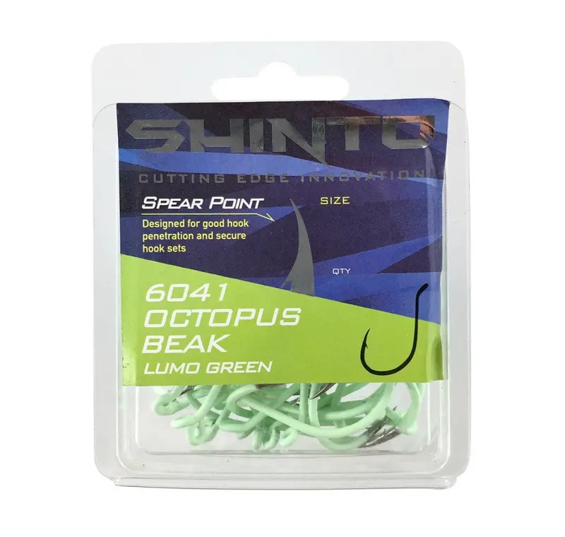 Shinto Octopus Beak Lumo 6041 Hooks – Pack Of 25 1