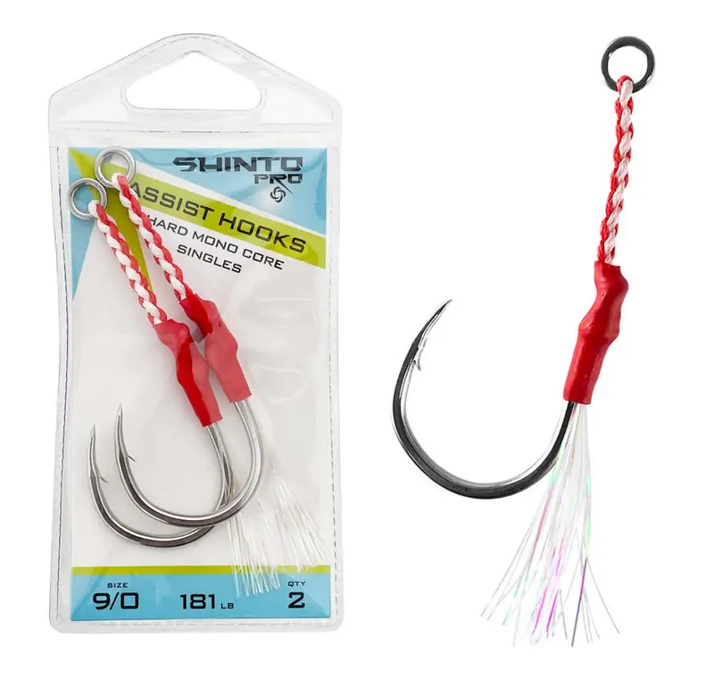 Shinto Pro Hard Mono-Core Single Assist Hooks 4