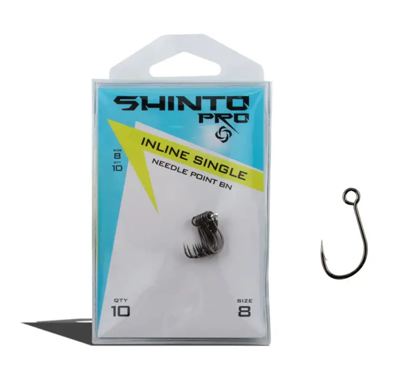 Shinto Pro Inline Fishing Hooks – Black Nickel Finish 4