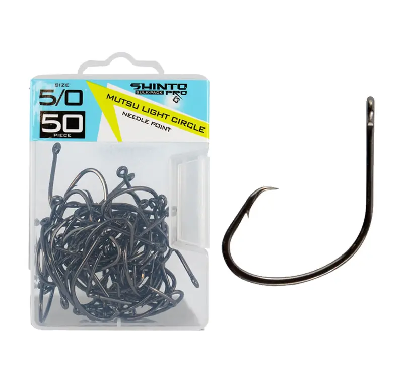 Shinto Pro Mutsu Light Circle Hooks – Bulk Pack 1