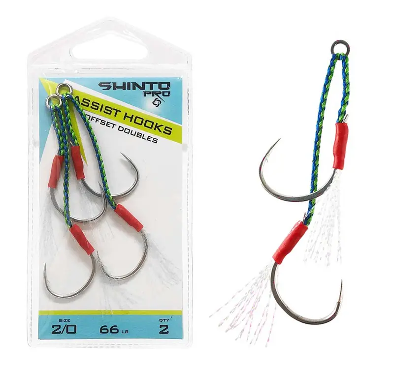 Shinto Pro Offset Double Assist Hook Sets 1