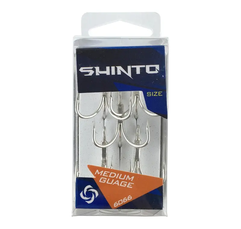 Shinto Treble Hook 6066 – Medium-Gauge Corrosion-Resistant Hook 1