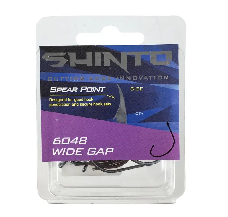 Shinto Wide Gap 6048 Hook Pack (25 Count) 1