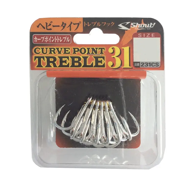Shout Curve Point 31 Triple Hooks 1