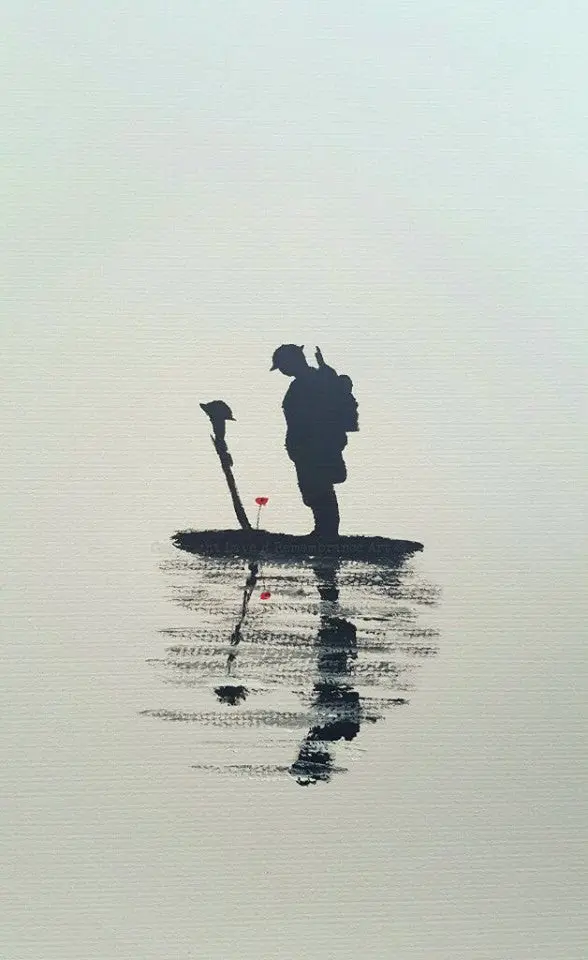 'Simple Reflection' – Original Painting 1
