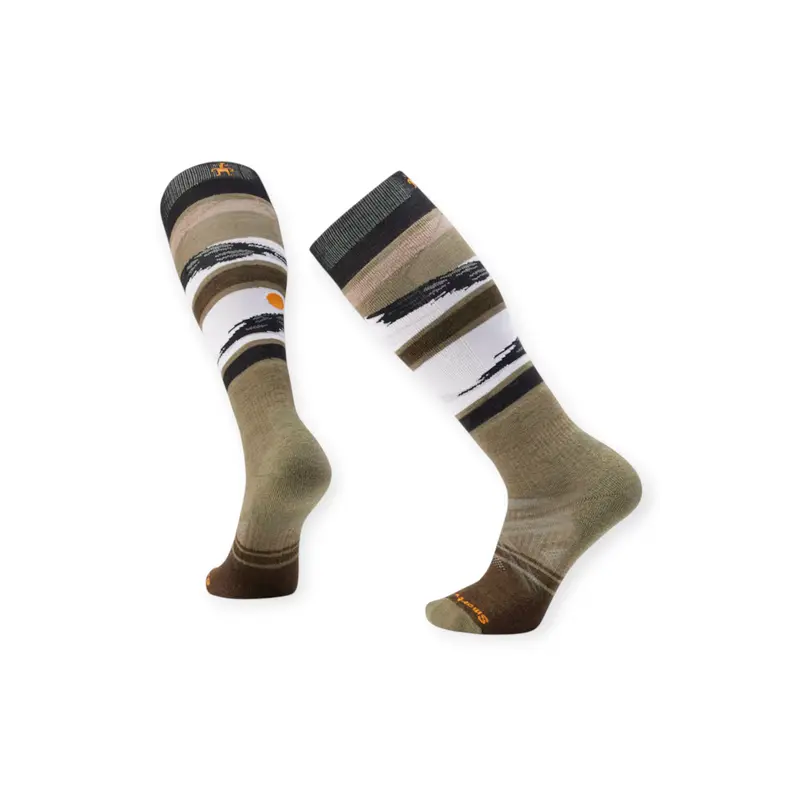 Smartwool Full-Cushion Midnight Ski Pattern Over-The-Calf Socks 1