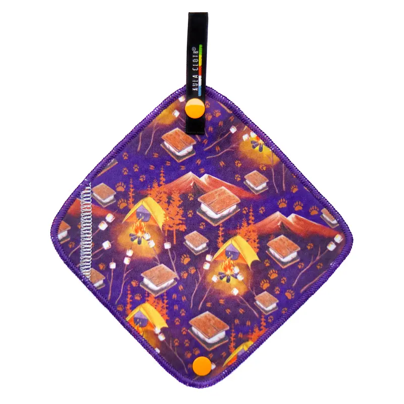 S'Mores-Themed Kula Cloth® – Uv-Safe Outdoor Wipe 1