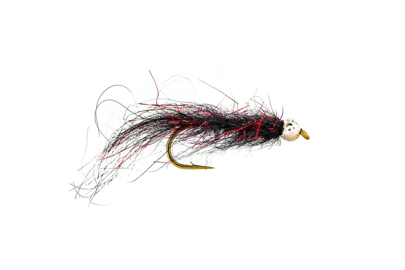 Solitude Bh Simi Seal Leech – Black & Red Streamer, 3-Pack 1
