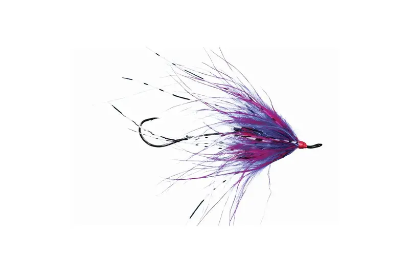 Solitude Hoh Bo Spey Fly – Cherry & Blue, 3-Pack 1