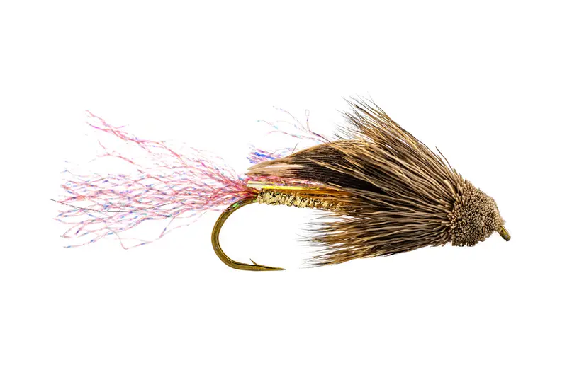 Solitude Steelhead Muddler Fly – Natural Dun, 3-Pack 1