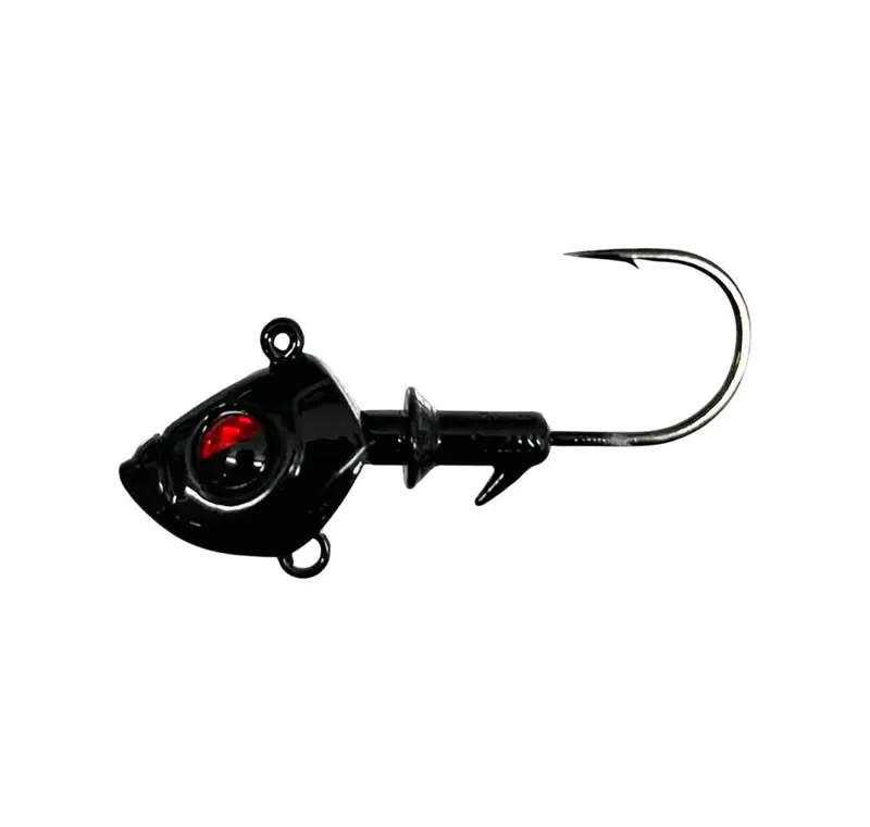 Spin Wright Grubbin Jig Heads – Weighted Hooks For Soft Plastic Grubs 1