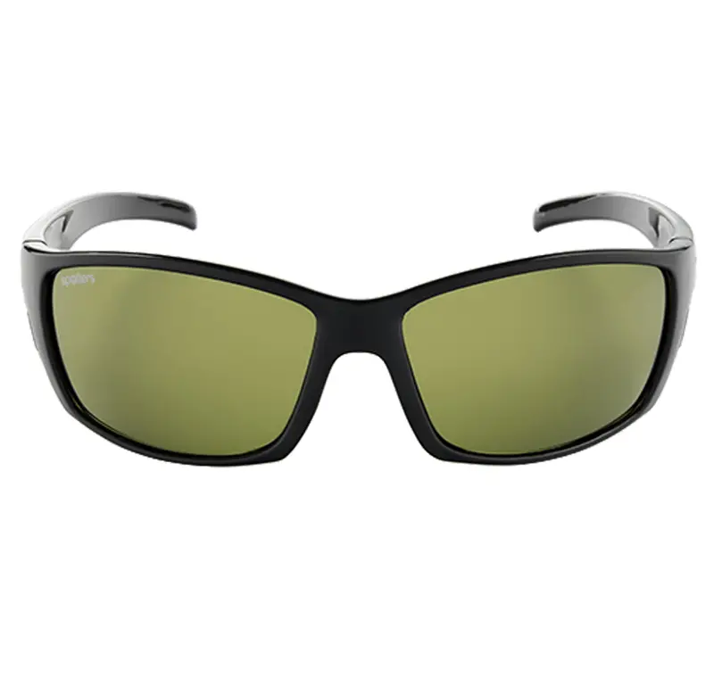Spotters Artic+ Gloss Black With Emerald Mirror Polarized Sunglasses 1