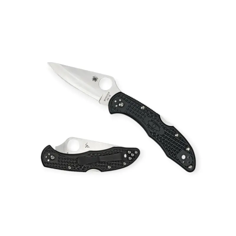 Spyderco Delica 4 Spyderedge Folding Knife 1