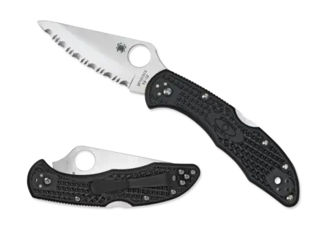 Spyderco Endura 4 Lightweight Folding Knife – Combo Edge 1