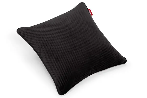 Square Accent Pillow In Recycled Royal Velvet 1