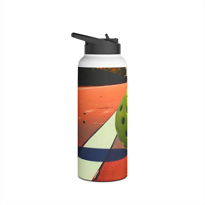 Stainless Steel Water Bottle With Standard Lid – Leak-Resistant Design 1