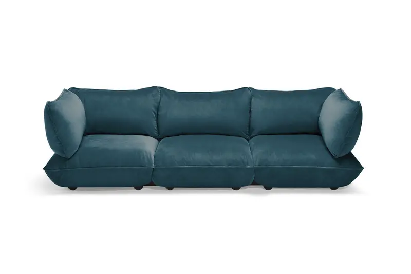Sumo Grand-Scale Sofa In Eco-Conscious Velvet Upholstery 1