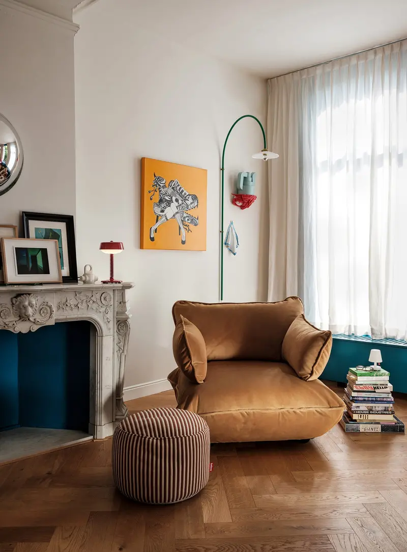 Sumo Velvet Loveseat Sofa 1