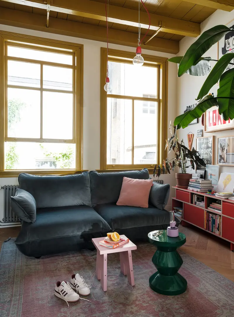 Sumo Velvet Two-Seater Sofa 1