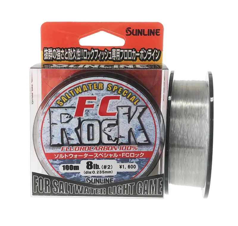Sunline Fc Rock Fluorocarbon Leader – Abrasion-Resistant 1