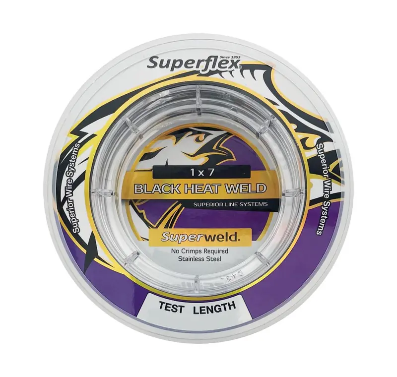 Superflex Superweld Coated 7-Strand Wire Leader – High-Tensile Strength With Protective Coating 1