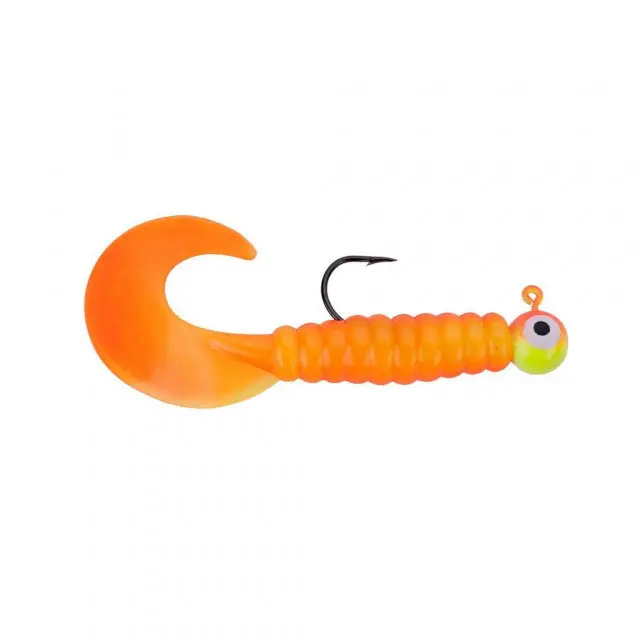 Swimming Grub Lure – 1/4 Oz, Size 2/0, Color-Optimized Design 1