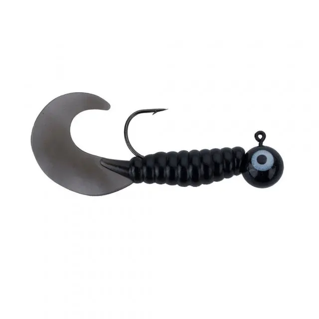 Swimming Grub Soft Lure – 1/4 Oz, Size 2/0, Blue 1