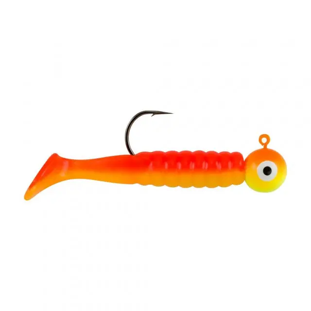 Swimming Paddletail Soft Bait – 1/4 Oz, Size 2/0, Cotton Candy 1