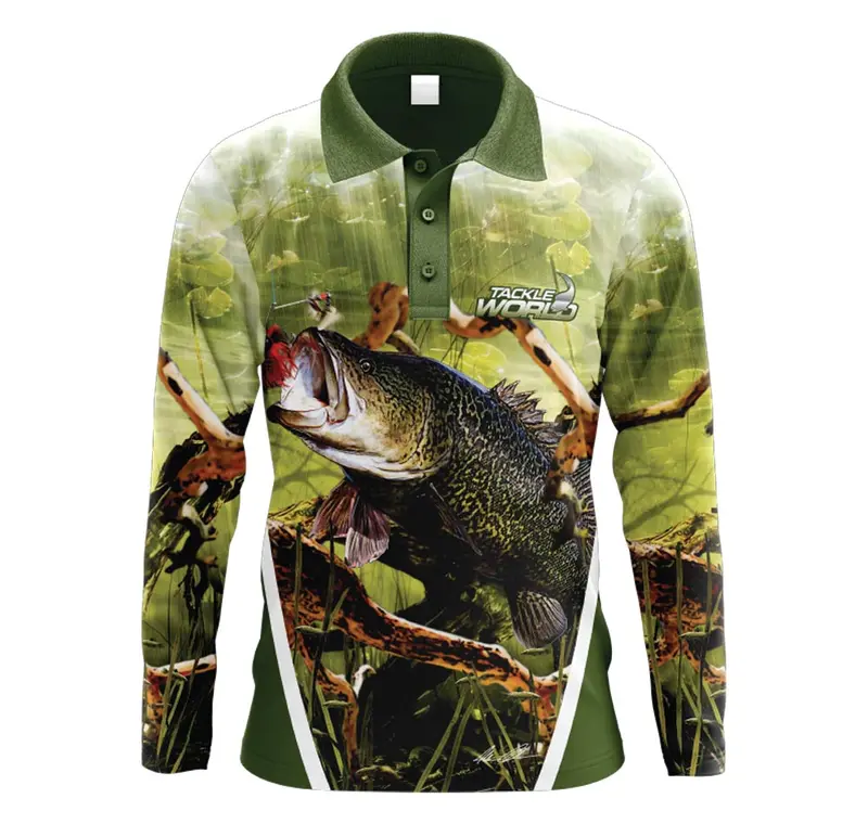 Tackle World Angler Series Cod-Focused Adult Fishing Shirt 1