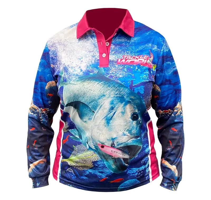 Tackle World Gt Youth Fishing Shirt For Girls 1
