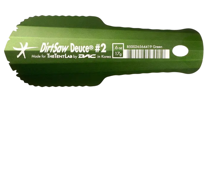 Tentlab Dirtsaw Deuce #2 – Compact Trowel For Backcountry Use 1
