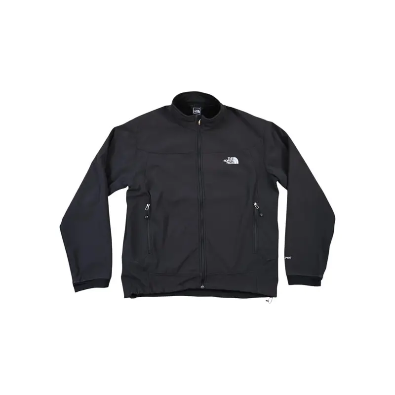 The North Face Apex Men'S Fleece-Lined Softshell Jacket – Matte Black, Size Xl (Used) 1