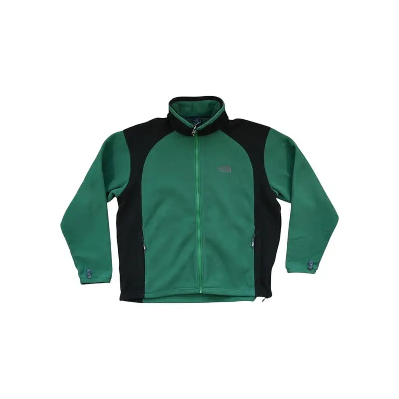 The North Face Khumbu 2 Men'S Full-Zip Fleece Jacket – Green & Black, Size L (Pre-Owned) 1