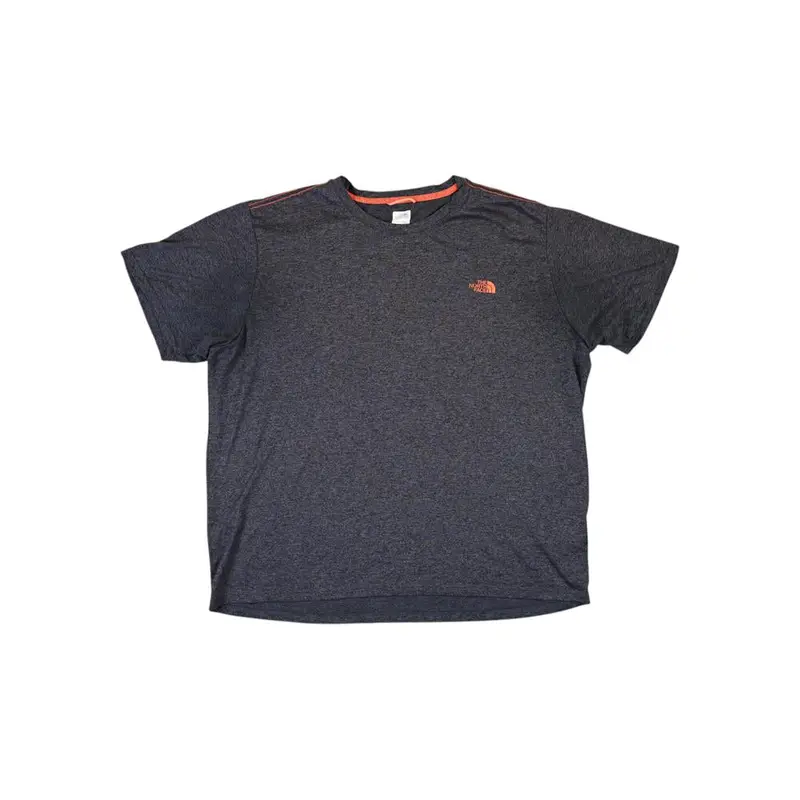The North Face Men'S Grey & Orange Active Performance Shirt - Xl (Gently Used) 1