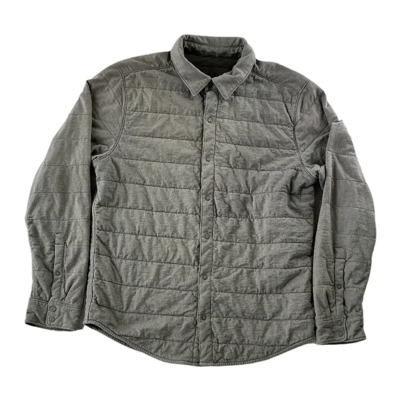The North Face Shacket Shirt For Men – Grey, Large, Pre-Owned 1