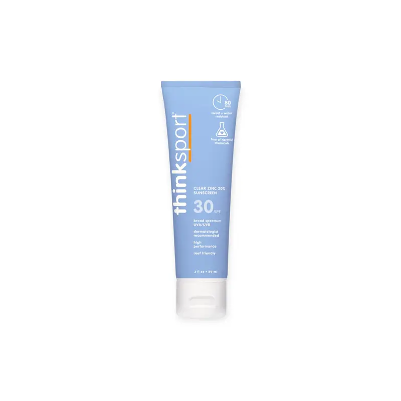 Thinksport Clear Zinc Sunscreen Spf 30 – Non-Nano Mineral Formula, 3 Oz 1