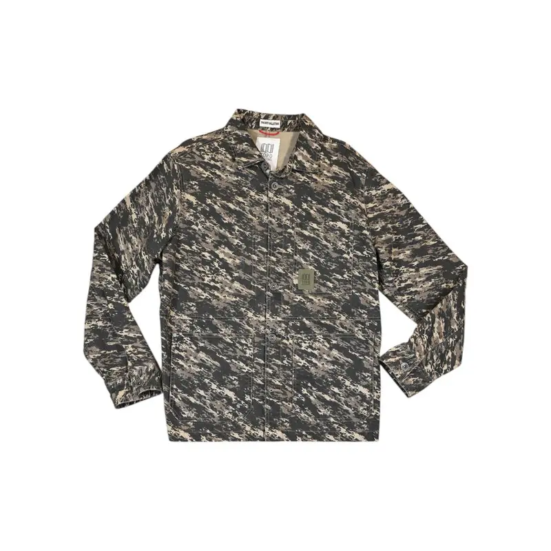 Topo Designs Men'S Camo-Print Dirt Utility Jacket 1