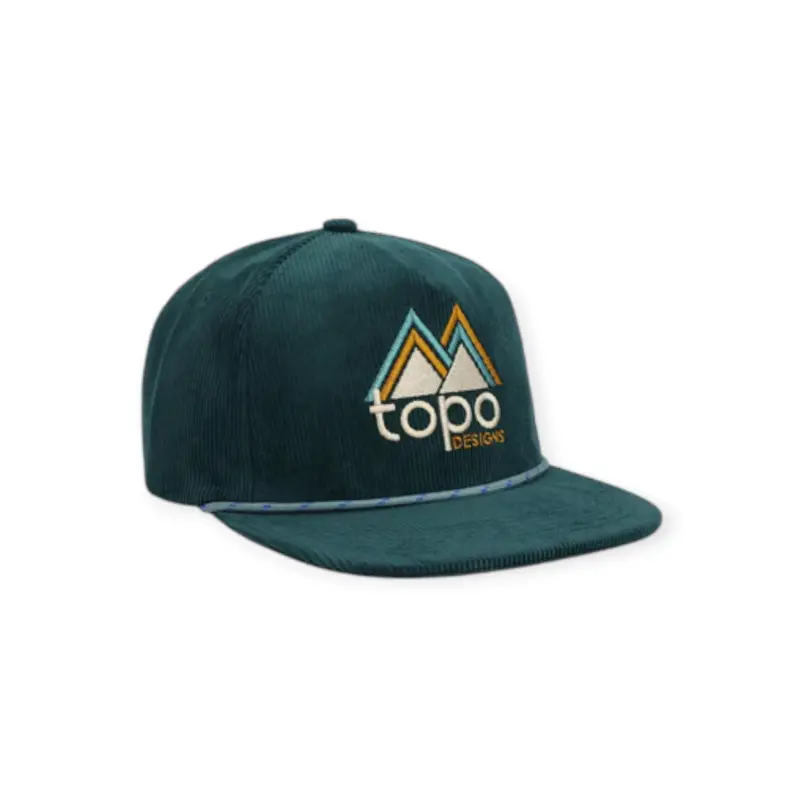 Topo Designs Peaks Corduroy Trucker Hat – Vintage-Inspired Outdoor Cap 1