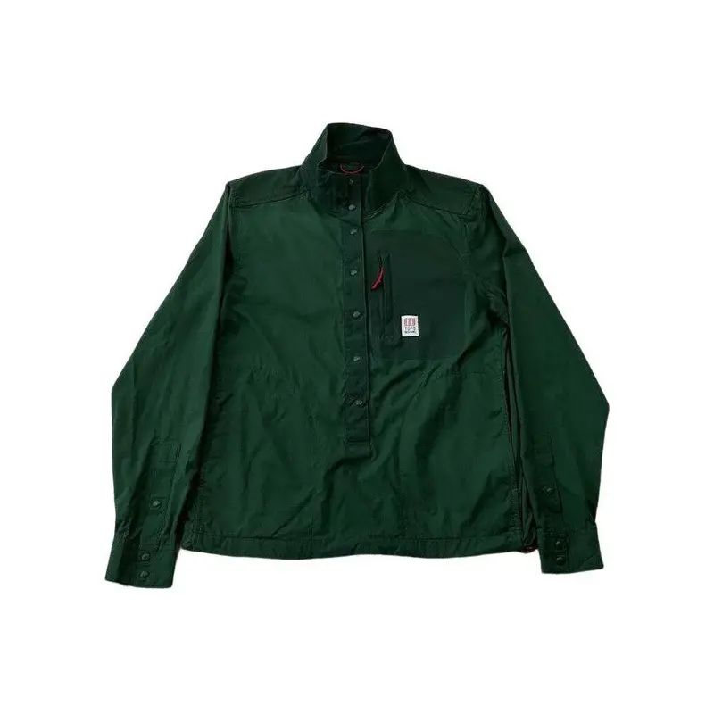 Topo Designs Tech Popover Shirt – Women’S Green Small (Previously Owned) 1