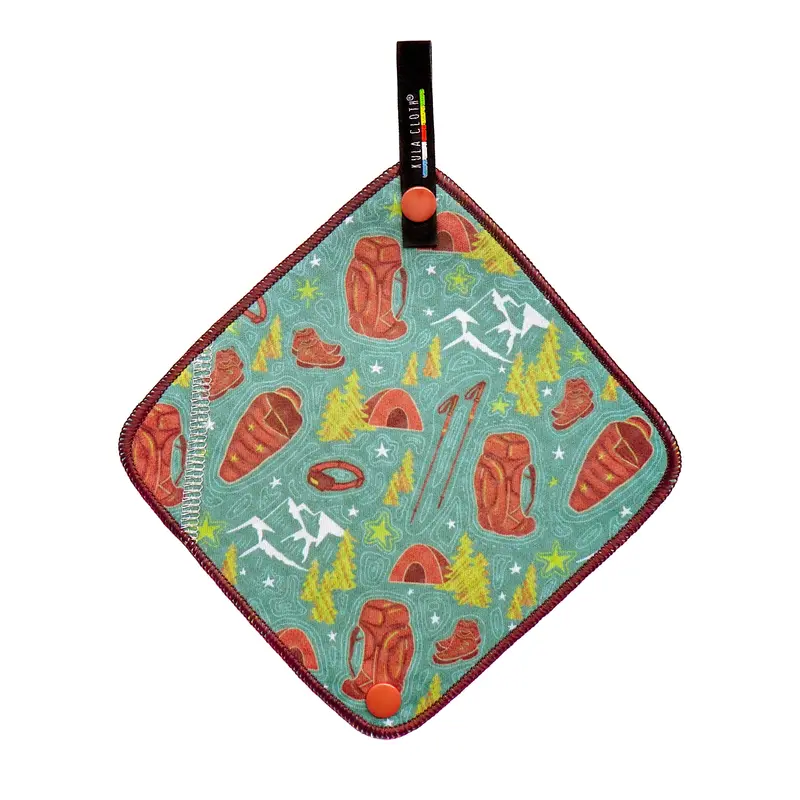 Trailblazer'S Map Kula Cloth – Explorer-Style Utility Towel 1