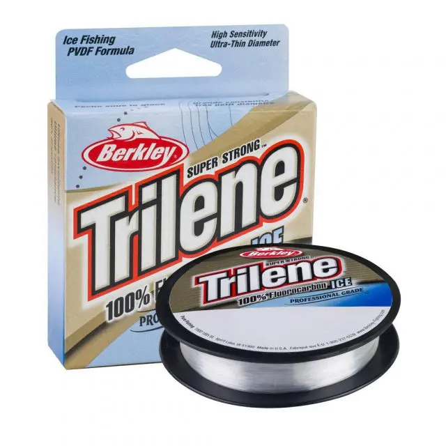 Trilene 100% Fluorocarbon Ice Fishing Line – 3 Lb Test (1.3 Kg) 1