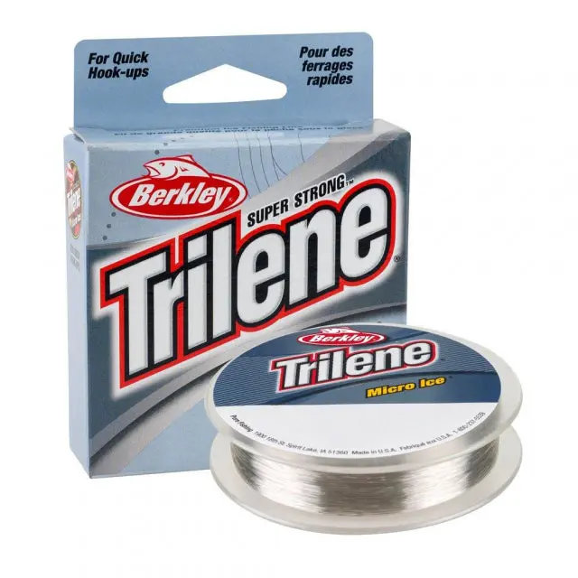 Trilene Micro Ice Fishing Line – 6Lb Test, Ultra-Thin Diameter For Sensitive Bites 1