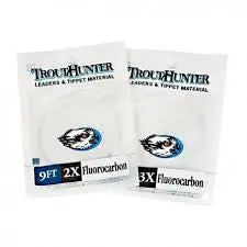 Trouthunter Fluorocarbon Fly Fishing Leader 1