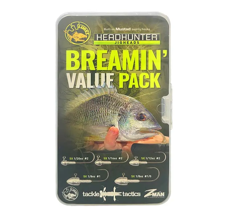 Tt Head Hunter Bream-Focused Jig Head Value Pack 1