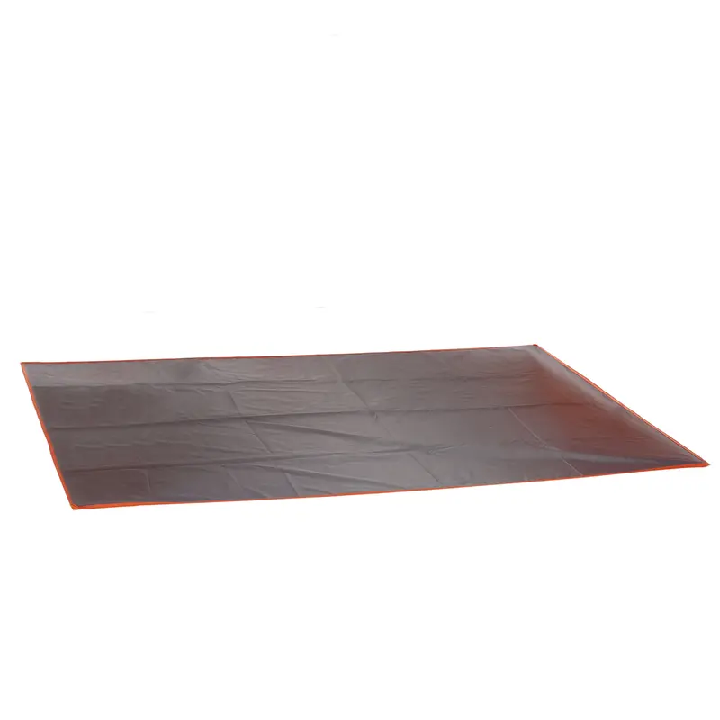Two-Person Tent Footprint – Orange/Grey Ground Cloth 1