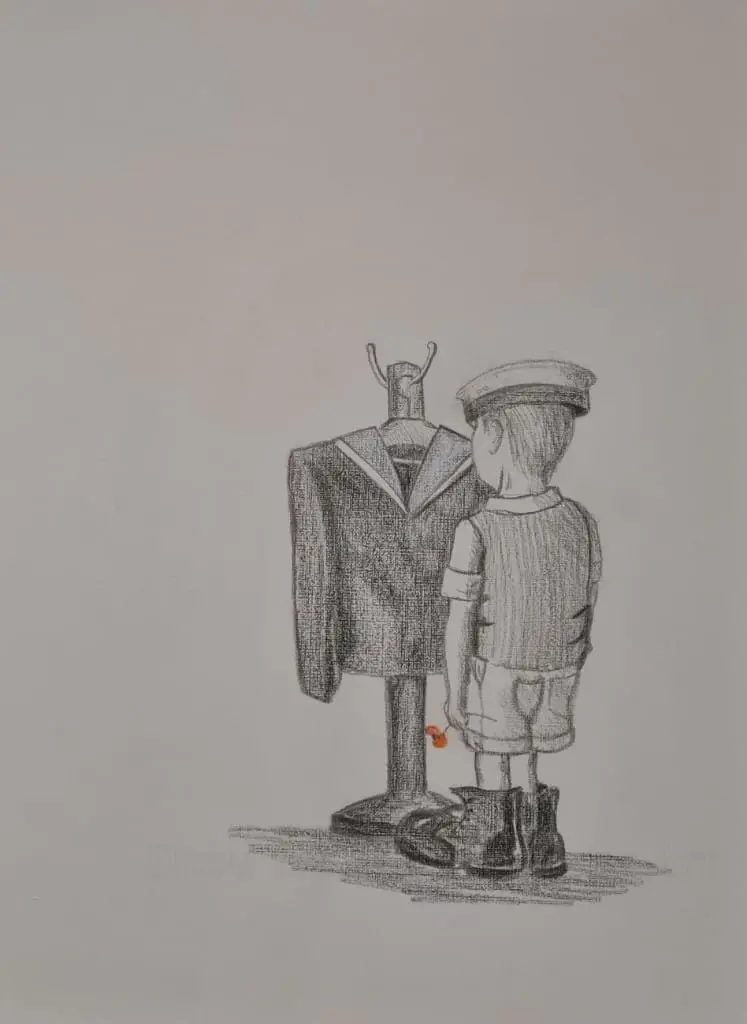 U507 Polychromo Original Artwork – 'Big Boots To Fill: Royal Navy #2' 1